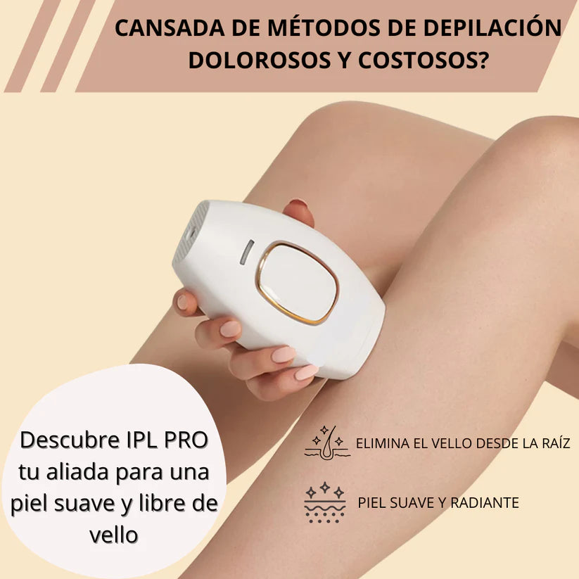 DEPILADORA LÁSER PERMANENTE IPL