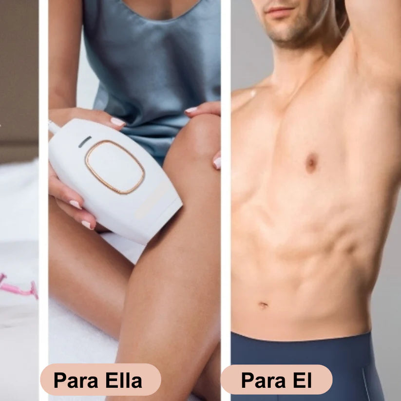 DEPILADORA LÁSER PERMANENTE IPL